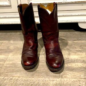 Ladies Justin boots size 7C
